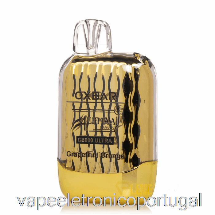 Vape Eletrônico Oxbar G8000 Toranja Descartável Laranja